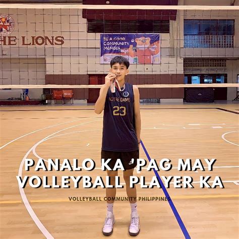 Rapsa Talaga Pag Volleyball Player .